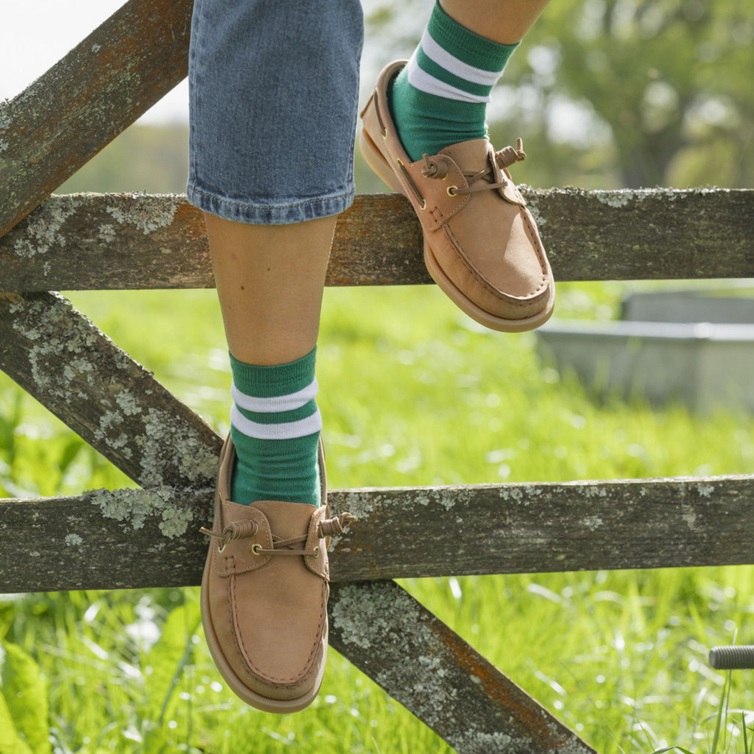 Dora Deck Shoe Cappuccino – Salthouse England