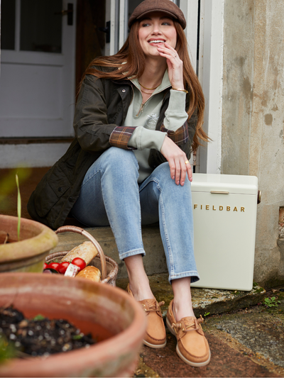 Allegra Heritage Quarter Zip Sweatshirt