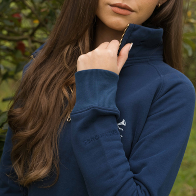 Allegra Heritage Quarter Zip Sweatshirt